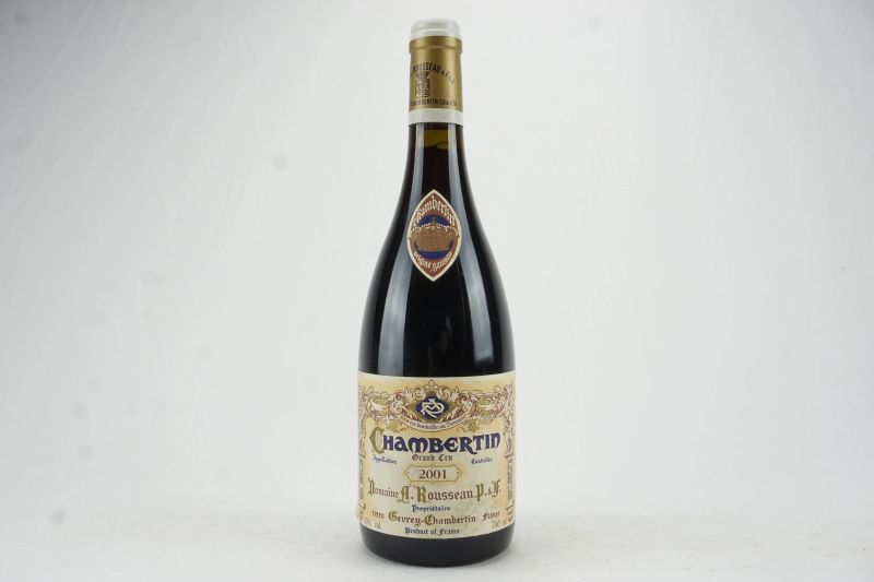      Chambertin Domaine Armand Rousseau 2001   - Asta L'Arte del Collezionare - Vini italiani e francesi da cantine selezionate - Pandolfini Casa d'Aste