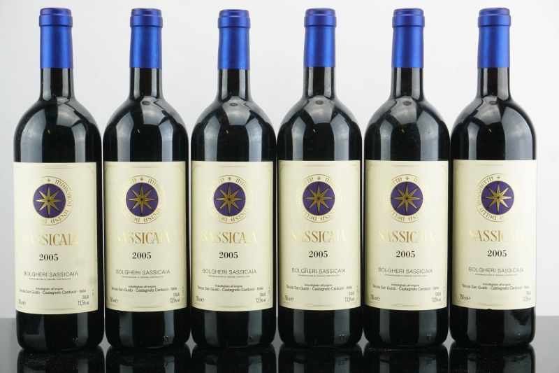 Sassicaia Tenuta San Guido 2005  - Auction AS TIME GOES BY | Fine and Rare Wine - Pandolfini Casa d'Aste