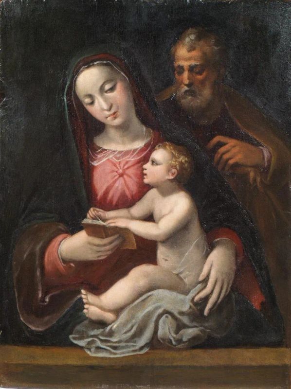 Cerchia di Ventura Salimbeni, sec. XVII  - Auction 15th to 20th century paintings - Pandolfini Casa d'Aste