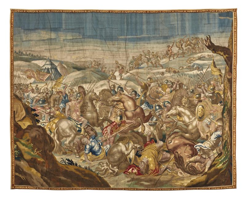 A FLEMISH TAPESTRY, LATE 17TH CENTURY  - Auction furniture and works of art - Pandolfini Casa d'Aste