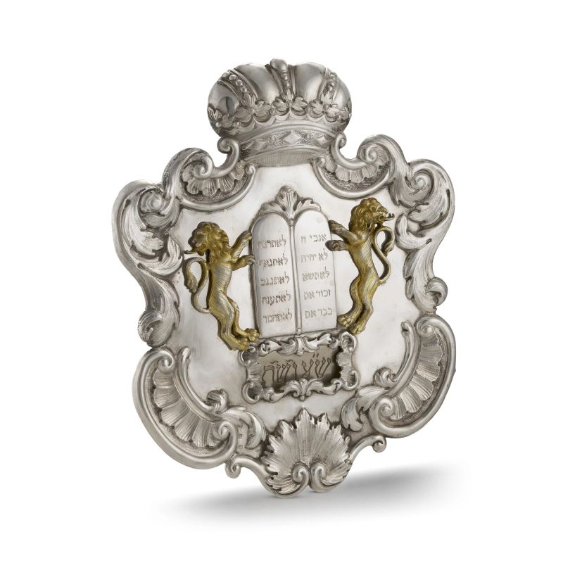 



PETTORALE DELLA TORAH, VIENNA, 175?  - Asta Argenti italiani ed europei - Pandolfini Casa d'Aste