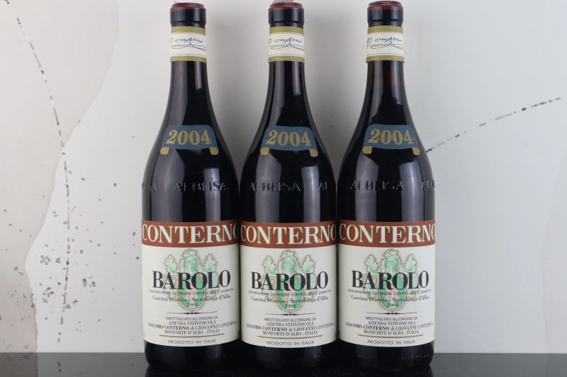 



Barolo Cascina Francia Giacomo Conterno 2004  - Asta FORMA - Vini Pregiati e da Collezione - Pandolfini Casa d'Aste