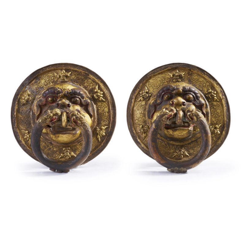 



A PAIR OF GILT-BRONZE DOOR HANDLES, CHINA, 18TH-19TH CENTURY   - Auction Asian Art | 东方艺术 - Pandolfini Casa d'Aste
