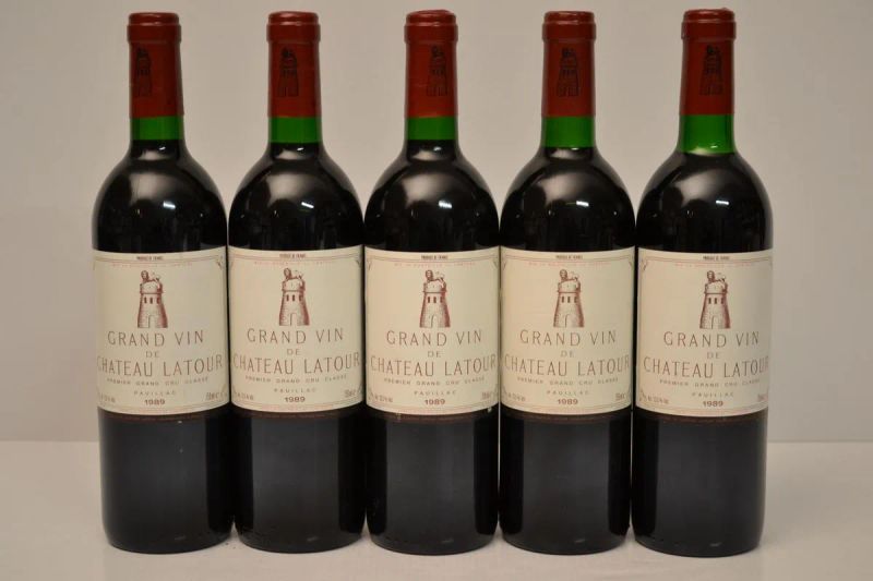 Chateau Latour 1989  - Auction Fine Wine and an Extraordinary Selection From the Winery Reserves of Masseto - Pandolfini Casa d'Aste