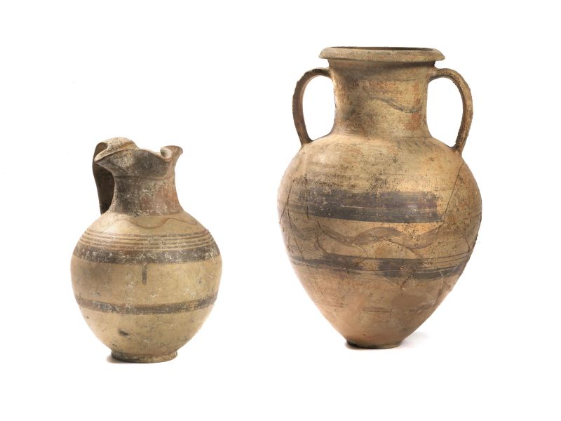      COPPIA DI VASI ETRUSCO CORINZI   - Auction ANTIQUITIES - Pandolfini Casa d'Aste