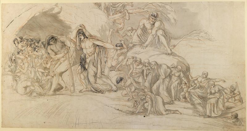      Luigi Ademollo   - Asta Opere su carta: disegni, dipinti e stampe dal secolo XV al XIX - Pandolfini Casa d'Aste