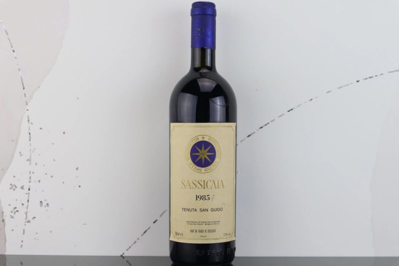 



Sassicaia Tenuta San Guido 1985  - Auction FORMA - Fine and Rare Wine - Pandolfini Casa d'Aste