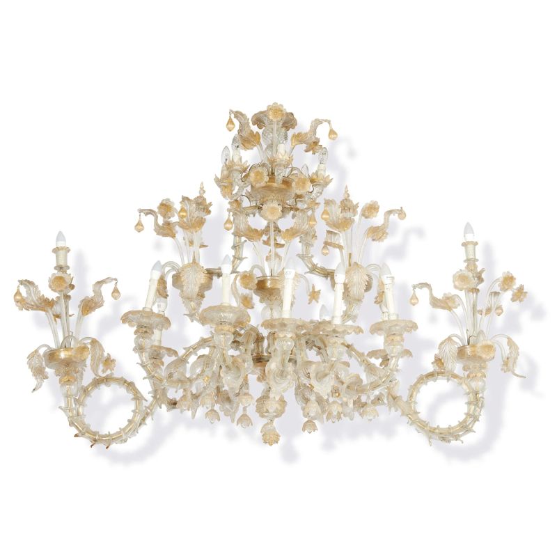 



LAMPADARIO, VENEZIA, FINE SECOLO XIX   - Asta INTERNATIONAL FINE ART - Pandolfini Casa d'Aste