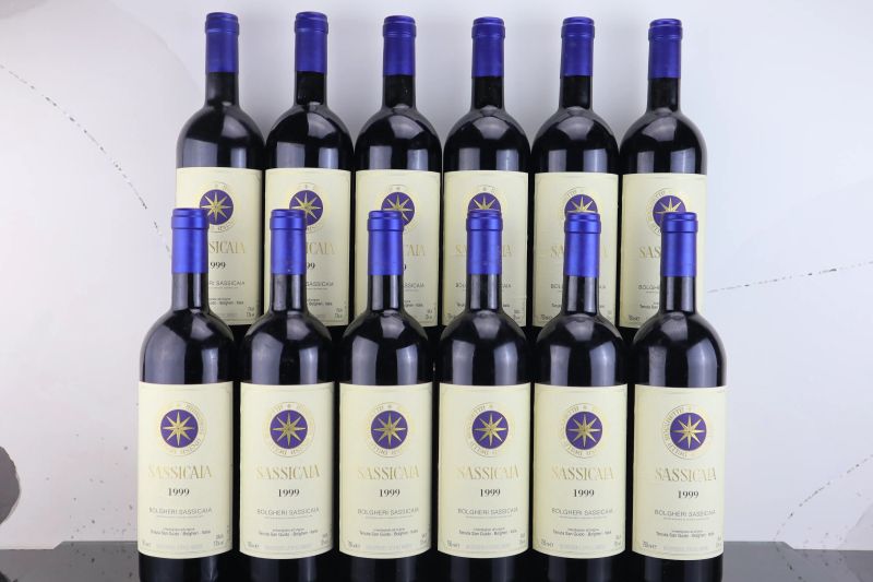 



Sassicaia Tenuta San Guido 1999  - Auction FORMA - Fine and Rare Wine - Pandolfini Casa d'Aste