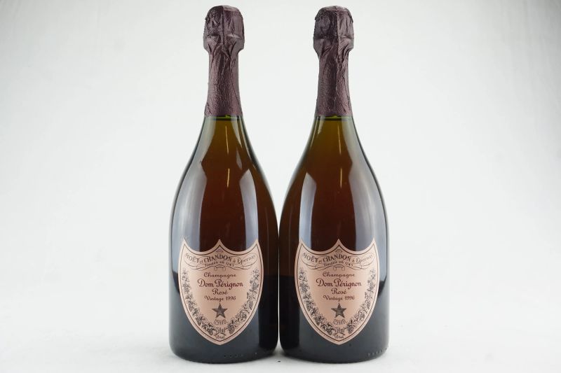 Dom P&eacute;rignon Ros&eacute; 1996  - Auction THE SIGNIFICANCE OF PASSION - Fine and Rare Wine - Pandolfini Casa d'Aste