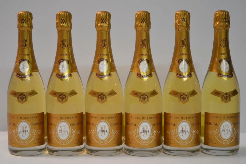 Cristal Louis Roederer 2004  - Asta Vini da Collezione da Importanti Cantine Private Italiane - Pandolfini Casa d'Aste