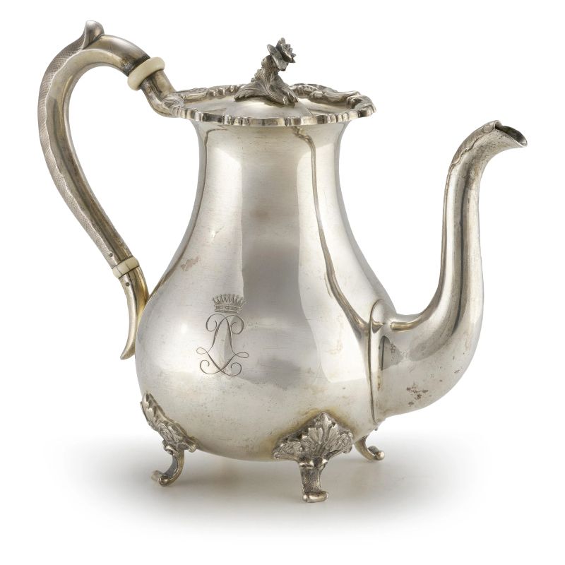 



PICCOLA TEIERA, RUSSIA, 1883  - Auction Italian and european silvers - Pandolfini Casa d'Aste