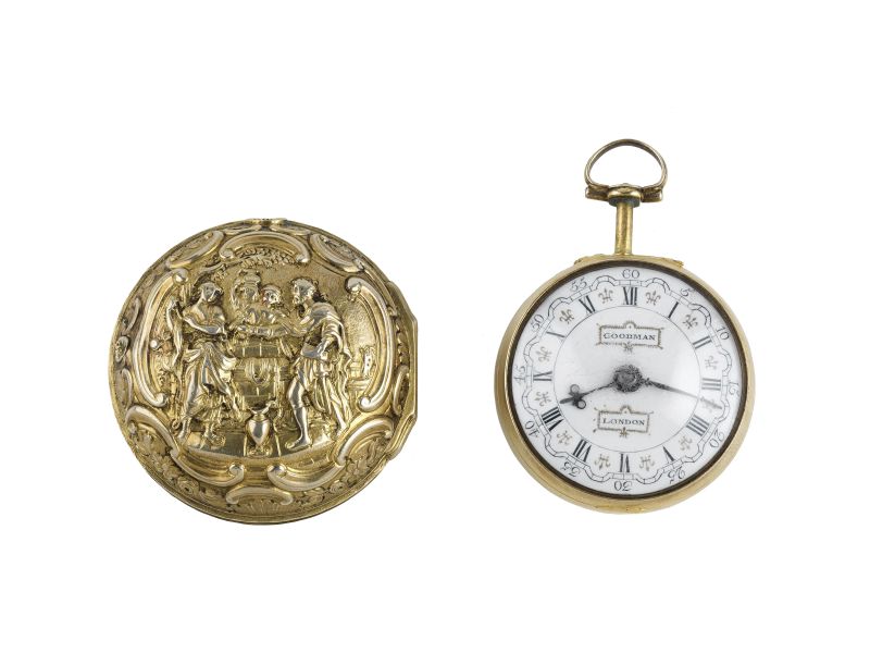 OROLOGIO DA TASCA GOODMAN LONDON  - Auction TIMED AUCTION | Jewels, watches and silver - Pandolfini Casa d'Aste