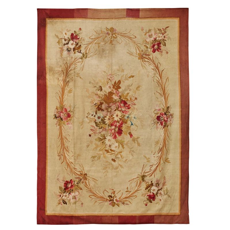 



TAPPETO AUBUSSON, FRANCIA, SECOLO XIX  - Asta INTERNATIONAL FINE ART - Pandolfini Casa d'Aste