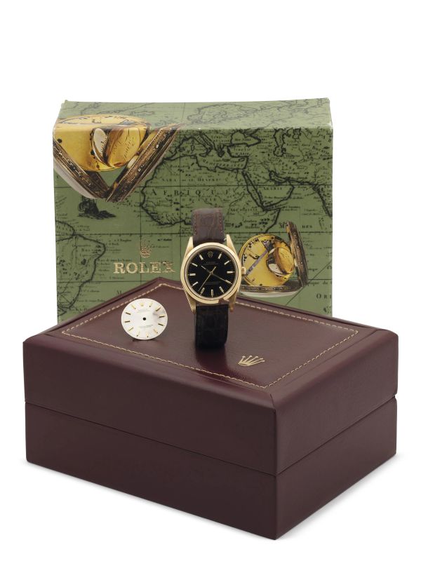 OROLOGIO ROLEX OYSTER PERPETUAL IN ORO GIALLO, REF. 14208 N.L6902XX, ANNO 1989  - Auction FINE WATCHES - Pandolfini Casa d'Aste