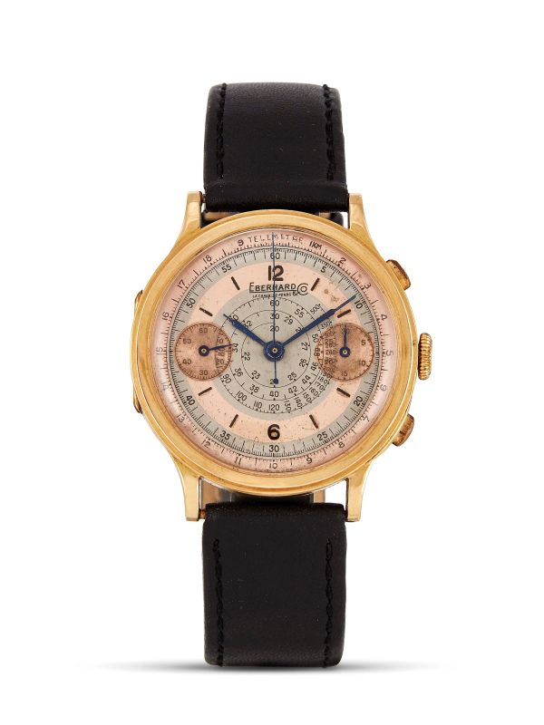 EBERHARD CRONOGRAFO N. 10135XX  - Auction Fine watches - Pandolfini Casa d'Aste
