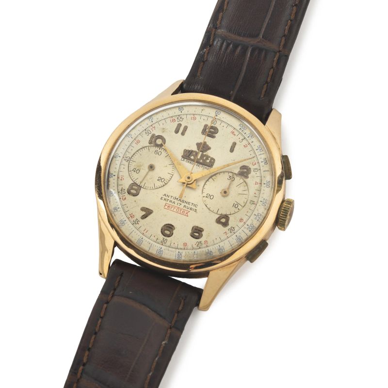 



WALKER YELLOW GOLD AND METAL CHRONOGRAPH   - Auction ARCADE |  WATCHES AND COLLECTIBLE PENS - Pandolfini Casa d'Aste