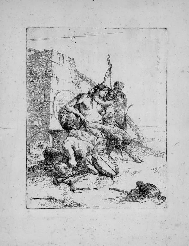 Tiepolo, Giovanni Battista  - Auction Old and Modern Master Prints and Drawings-Books - Pandolfini Casa d'Aste