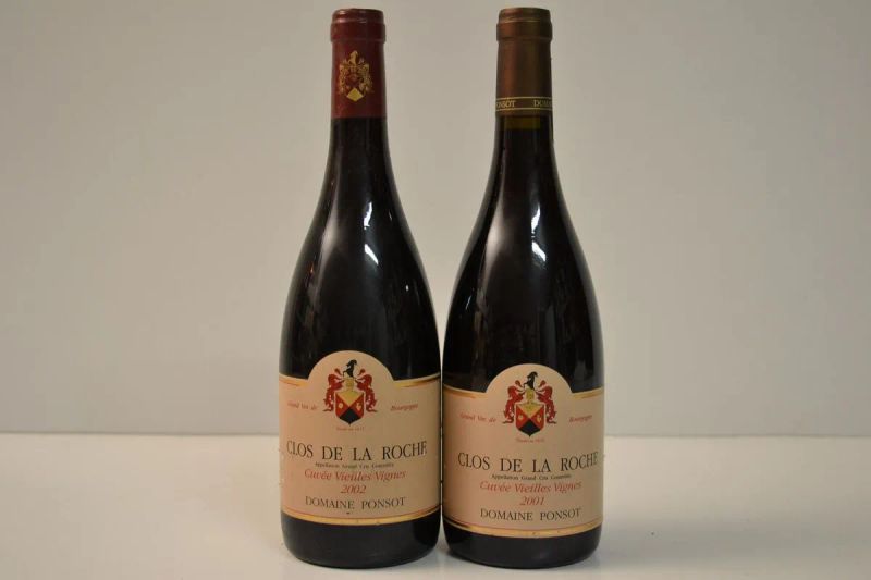 Clos De La Roche Cuvée Vieilles Vignes Domaine Ponsot  - Auction finest and rarest wines - Pandolfini Casa d'Aste