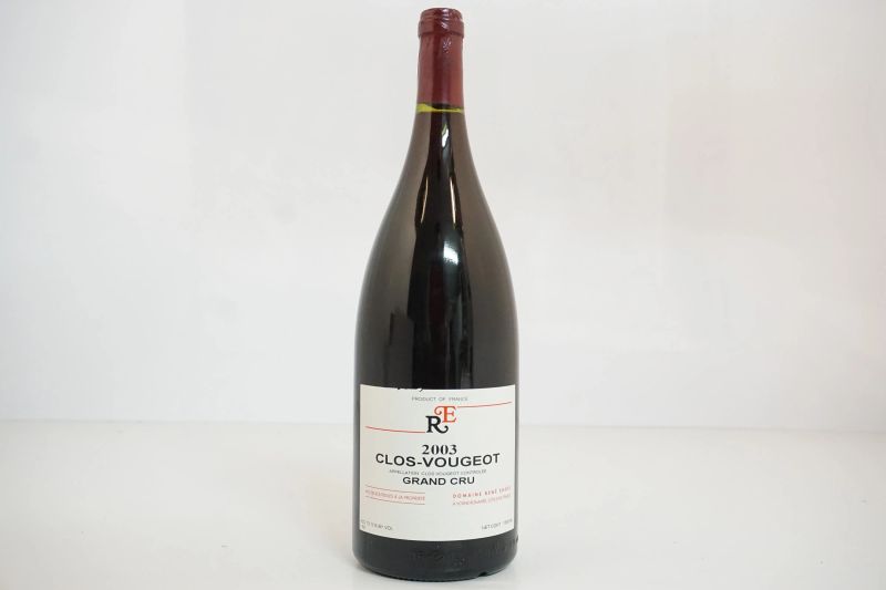      Clos Vougeot Domaine Rene Engel 2003   - Asta Vini Pregiati e Distillati da Collezione - Pandolfini Casa d'Aste