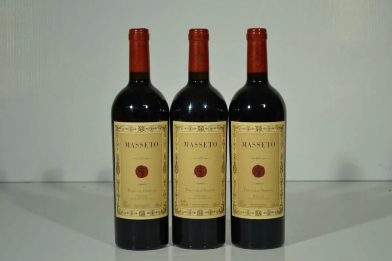 Masseto Tenuta dell&rsquo;Ornellaia 2002  - Asta Vini pregiati e da collezione - Pandolfini Casa d'Aste