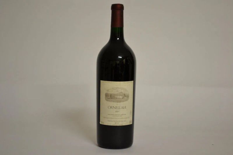 Ornellaia 1990  - Auction PANDOLFINI FOR EXPO 2015: Finest and rarest wines - Pandolfini Casa d'Aste