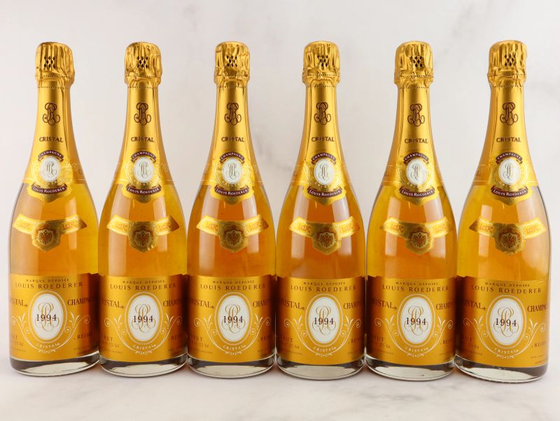 



Cristal Louis Roederer 1994  - Asta ALCHIMIA - Vini Pregiati e da Collezione - Pandolfini Casa d'Aste