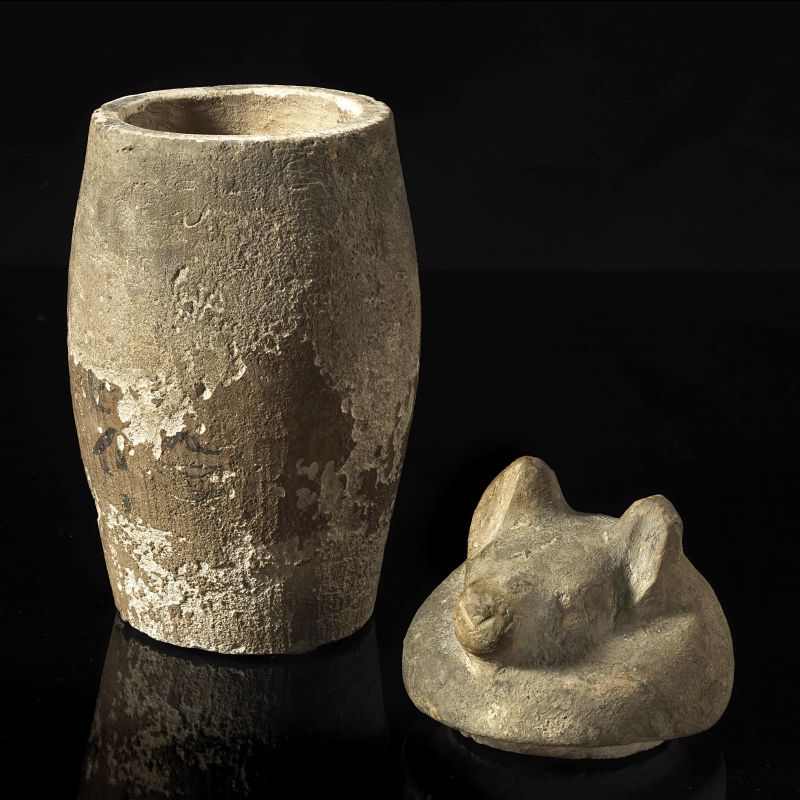 VASO CANOPO  - Asta ARCHEOLOGIA - Pandolfini Casa d'Aste