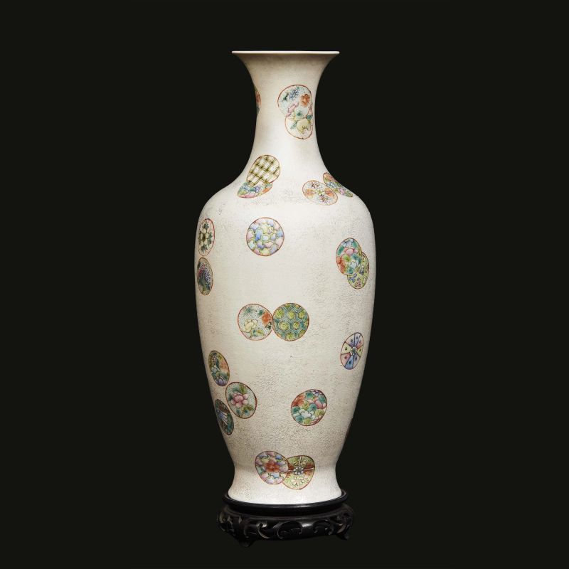 &nbsp;A VASE, CHINA, LATE QING DYNASTY, 19TH-20TH CENTURIES  - Auction Asian Art -  &#19996;&#26041;&#33402;&#26415; - Pandolfini Casa d'Aste