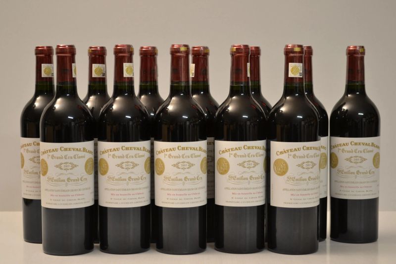 Chateau Cheval Blanc 2003  - Asta L'Eccellenza dei Vini Italiani ed Esteri da Cantine selezionate - Pandolfini Casa d'Aste