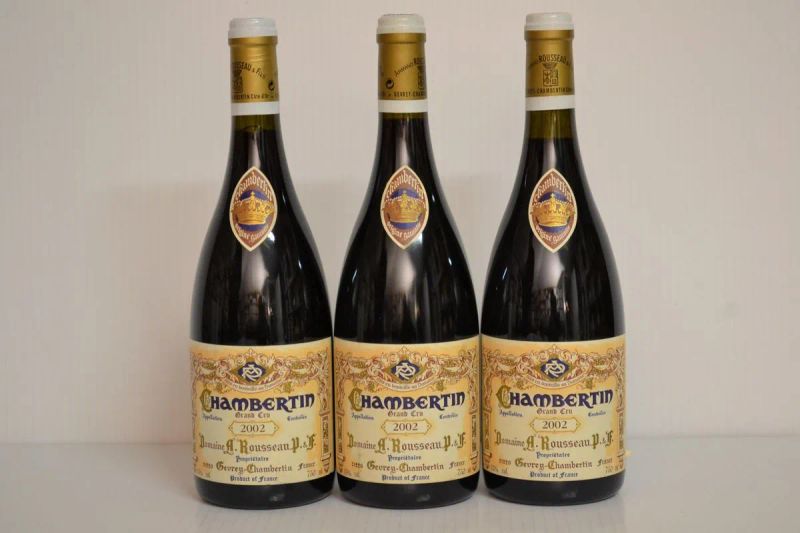 Chambertin Domaine Armand Rousseau 2002  - Auction Finest and Rarest Wines  - Pandolfini Casa d'Aste