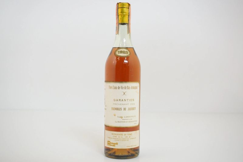 Bas Armagnac Domaine de Jaurrey Laberdolive 1923  - Auction FINE WINES AND SPIRITS - Pandolfini Casa d'Aste