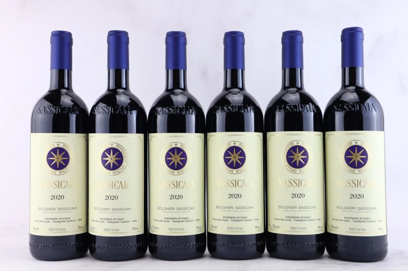 



Sassicaia Tenuta San Guido 2020  - Asta MATERIA - Vini Pregiati e da Collezione - Pandolfini Casa d'Aste