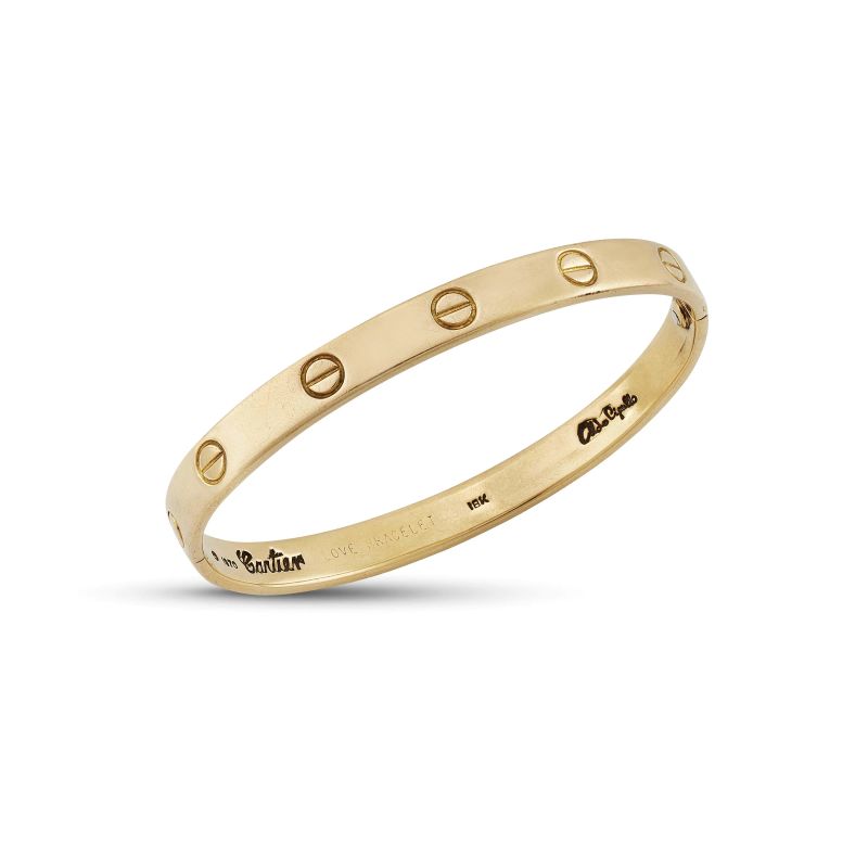 Cartier :      CARTIER BRACCIALE "LOVE" ALDO CIPULLO    - Asta GIOIELLI - Pandolfini Casa d'Aste