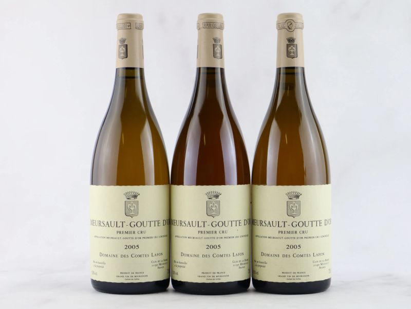 



Meursault Goute d&rsquo;Or Domaine des Comtes Lafon 2005  - Auction MATERIA - Fine and Rare Wine - Pandolfini Casa d'Aste