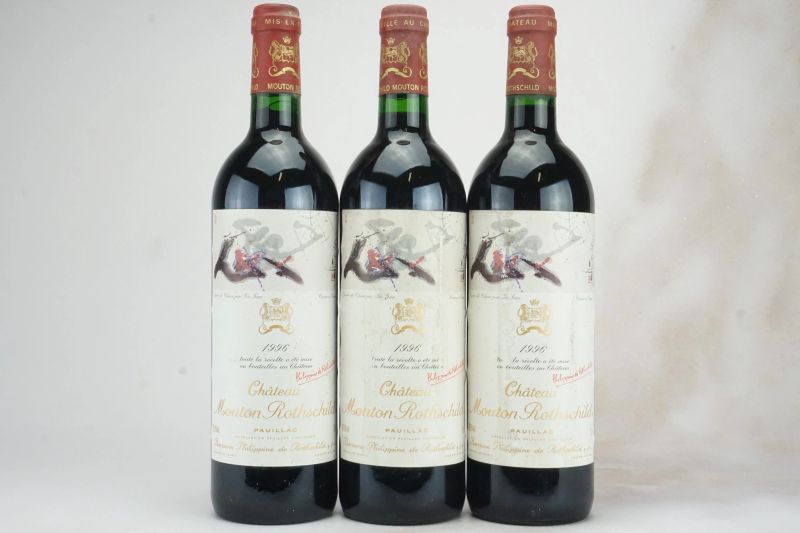 Ch&acirc;teau Mouton Rothschild 1996  - Auction L'Armonia del Tempo | FINEST AND RAREST WINES - Pandolfini Casa d'Aste