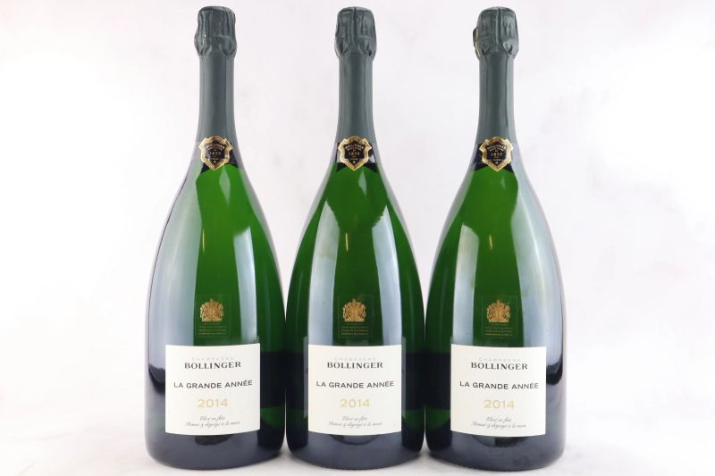 



Bollinger La Grande Ann&eacute;e 2014  - Auction La Joie du Vin - Fine and Rare Wine - Pandolfini Casa d'Aste