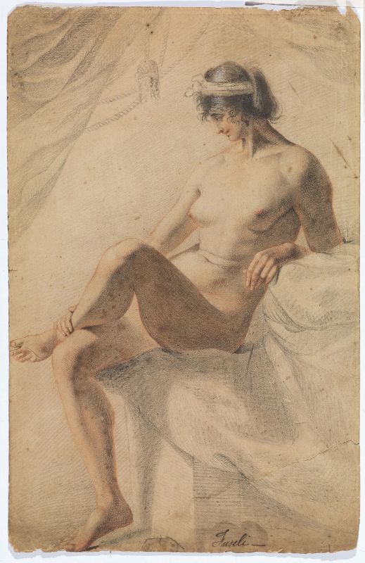      Artista del sec. XIX    - Auction Works on paper: 15th to 19th century drawings, paintings and prints - Pandolfini Casa d'Aste