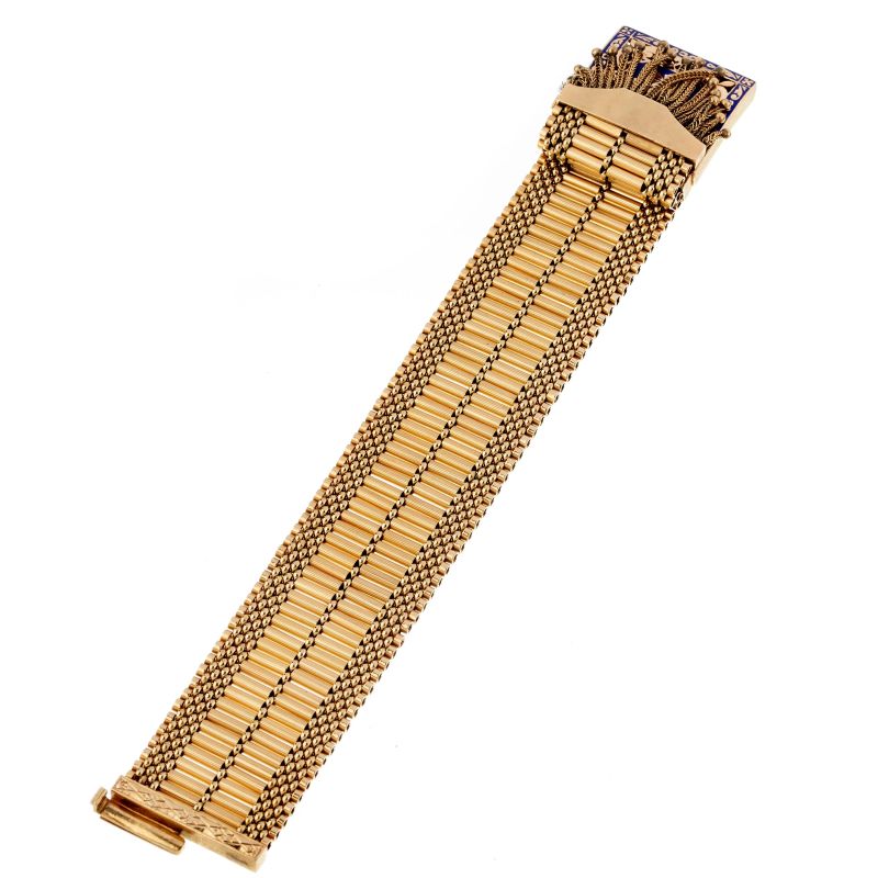 



BELT-SHAPED BRACELET IN 14KT GOLD  - Auction JEWELS - Pandolfini Casa d'Aste