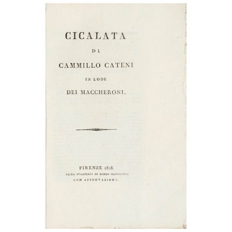 Esemplare intonso di questa rara prima edizione  - Asta LIBRI, MANOSCRITTI E AUTOGRAFI - Pandolfini Casa d'Aste