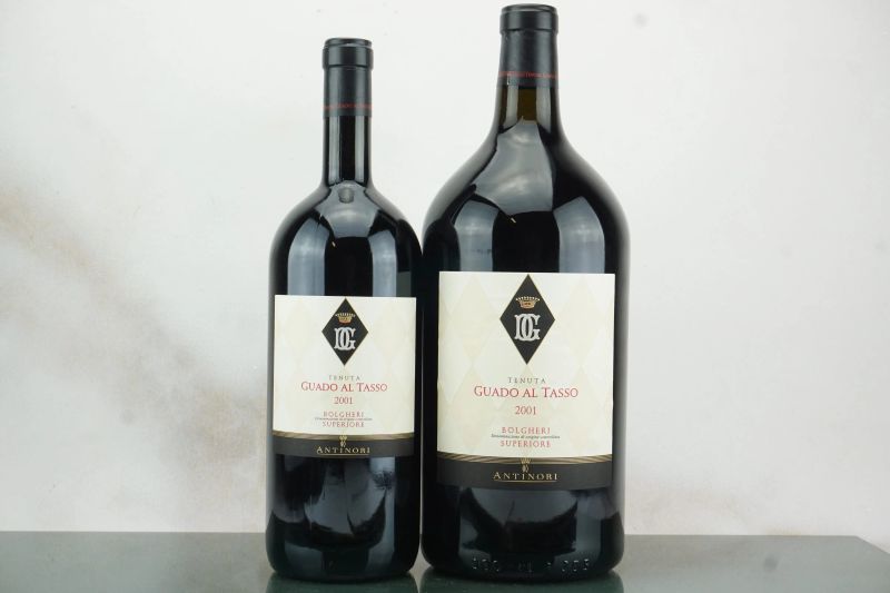 Guado al Tasso Antinori 2001  - Auction LA RAFFINATEZZA DELLA COMPLESSITA' - Fine and Rare Wine - Pandolfini Casa d'Aste