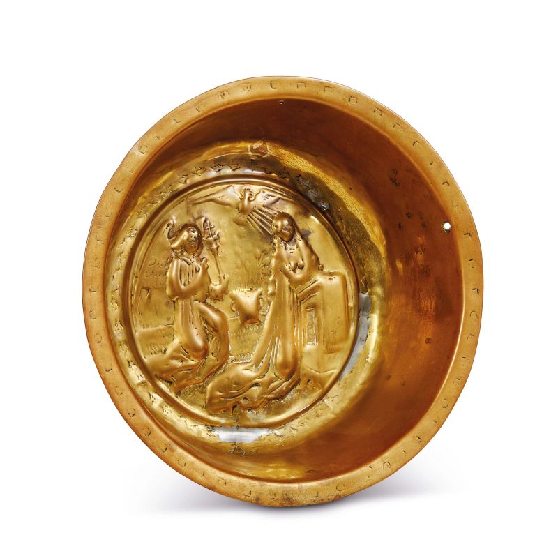 A GERMAN BASIN, 17TH CENTURY  - Auction FURNITURE, WORKS OF ART AND MAJOLICA - Pandolfini Casa d'Aste