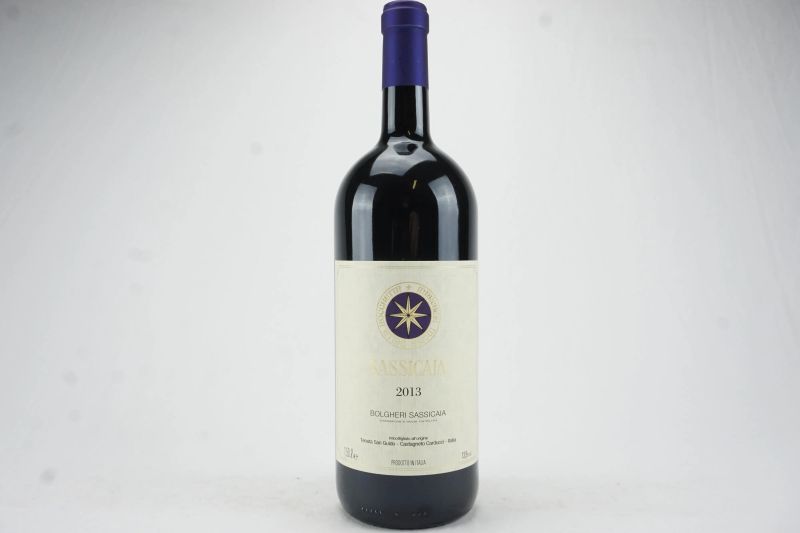      Sassicaia Tenuta San Guido 2013   - Auction The Art of Collecting - Italian and French wines from selected cellars - Pandolfini Casa d'Aste