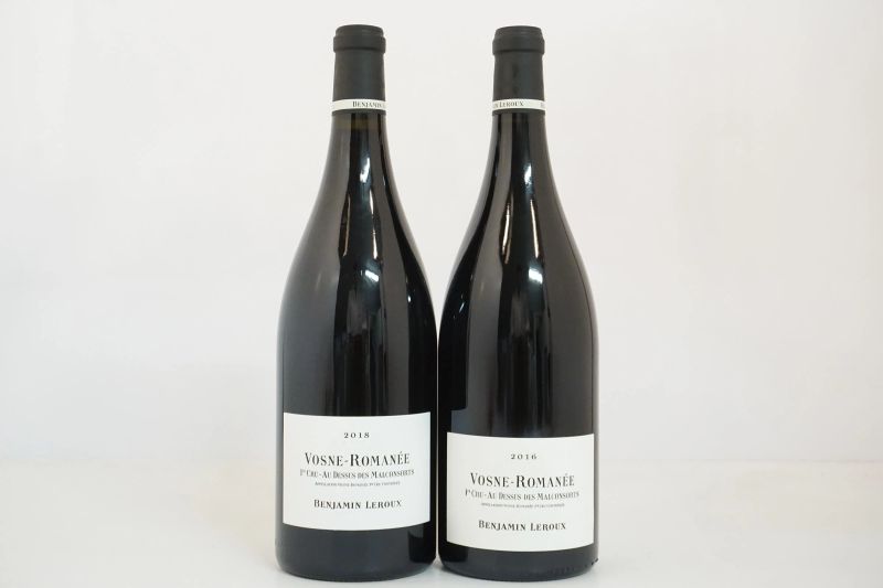      Vosne Roman&eacute;e Au Dessus des Malcosort Domaine B. Leroux    - Auction Wine&Spirits - Pandolfini Casa d'Aste