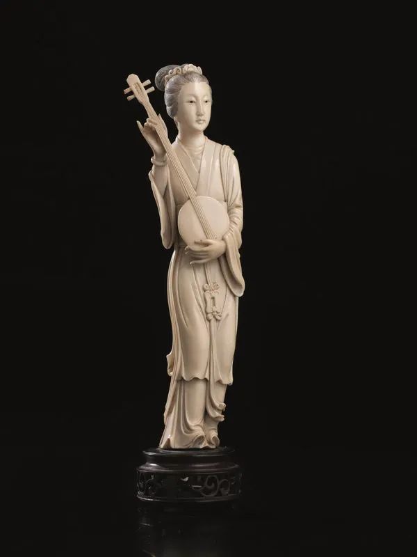 SCULTURA, CINA, SEC. XIX  - Auction Asian Art - Pandolfini Casa d'Aste