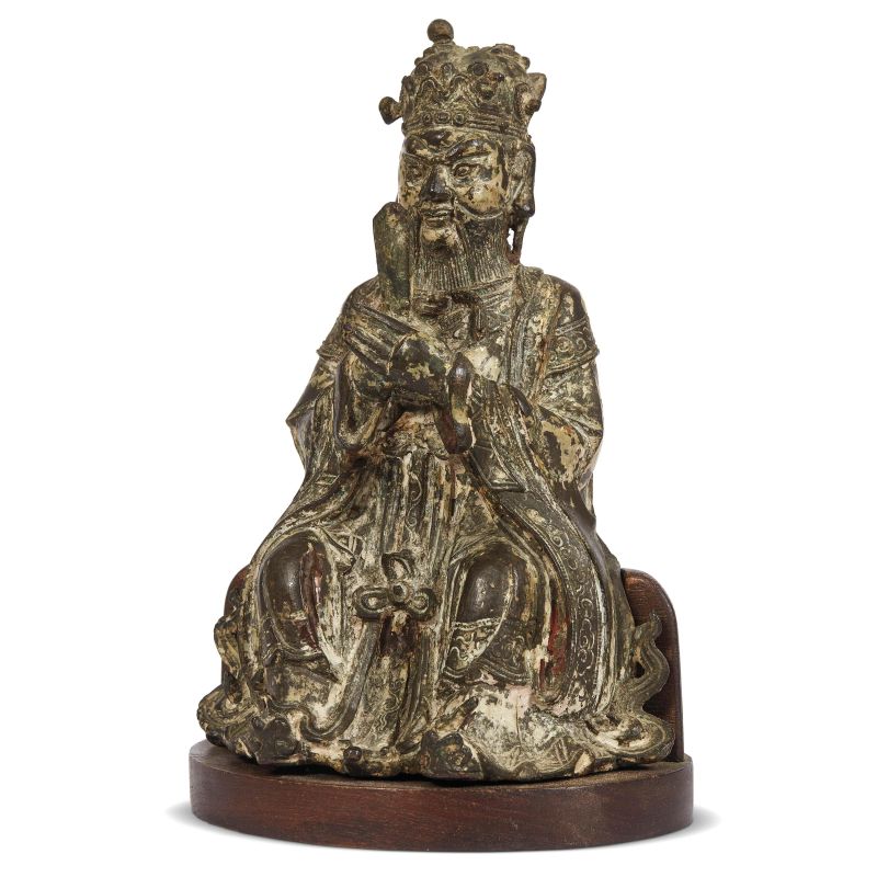 A SCULPTURE, CHINA, MING DYNASTY, 17TH CENTURY  - Auction Asian Art | &#19996;&#26041;&#33402;&#26415; - Pandolfini Casa d'Aste