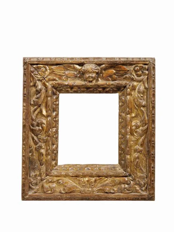 CORNICE, ITALIA CENTRALE, SECOLO XVII  - Auction The frame is the most beautiful invention of the painter : from the Franco Sabatelli collection - Pandolfini Casa d'Aste