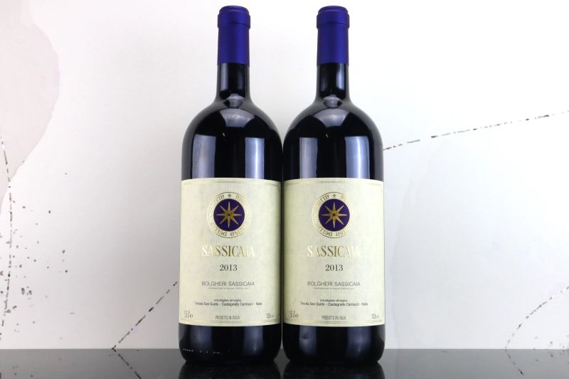 



Sassicaia Tenuta San Guido 2013  - Auction FORMA - Fine and Rare Wine - Pandolfini Casa d'Aste