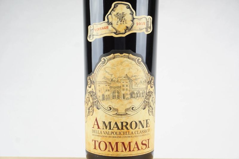 Amarone della Valpolicella Classico Tommasi 2015  - Auction ONLINE AUCTION | Smart Wine - Pandolfini Casa d'Aste