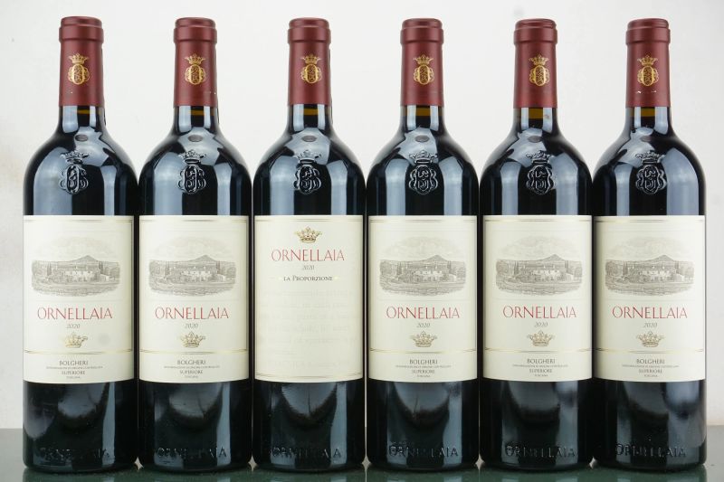 Ornellaia 2020  - Auction LA RAFFINATEZZA DELLA COMPLESSITA' - Fine and Rare Wine - Pandolfini Casa d'Aste